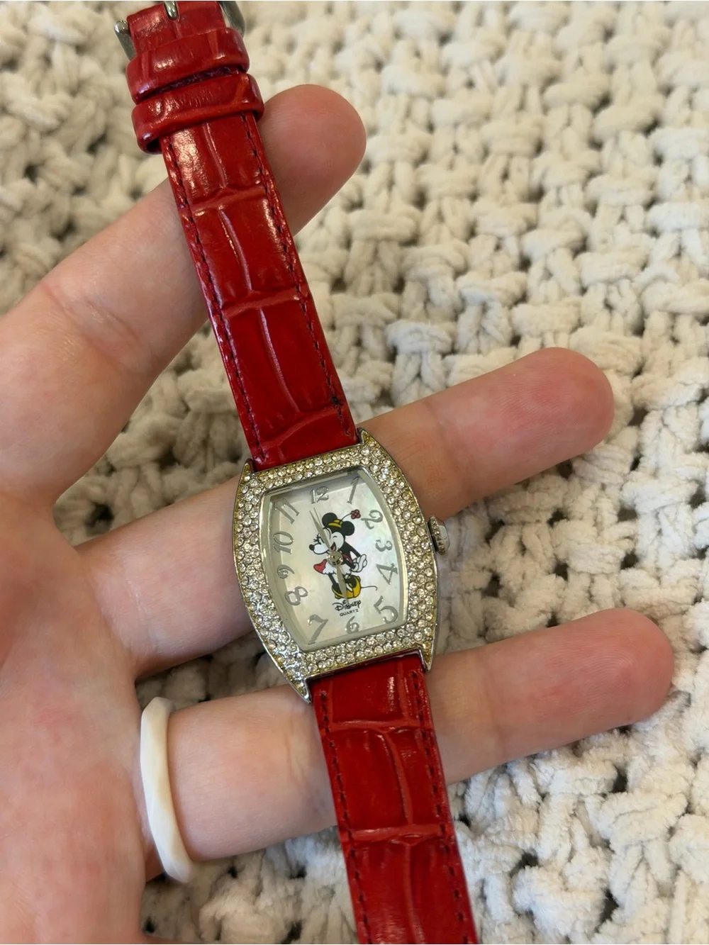 Minnie Mouse Disney Time Works Watch